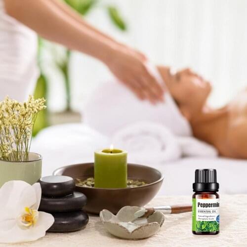 16pcs Aromatherapy Oils Kit Massage Essential Oil Gift Set For Diffuser 10ML Pure Essential Oils Healthy Calming Air Fresh Care