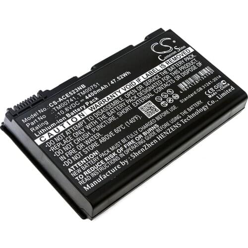 Cameron sino battery for Acer Extensa 5120, Extensa 5210, Extensa 5210-300508, Extensa 5220, Extensa 5220-051G08Mi