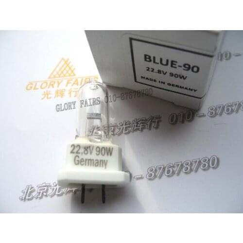 BLUE90 22.8V90W 00847174 Germany Halogen lamp for Hanaulux 56053198 BLUE 130/90,22.8V 90W BLUE 90 00847174 surgical light bulb