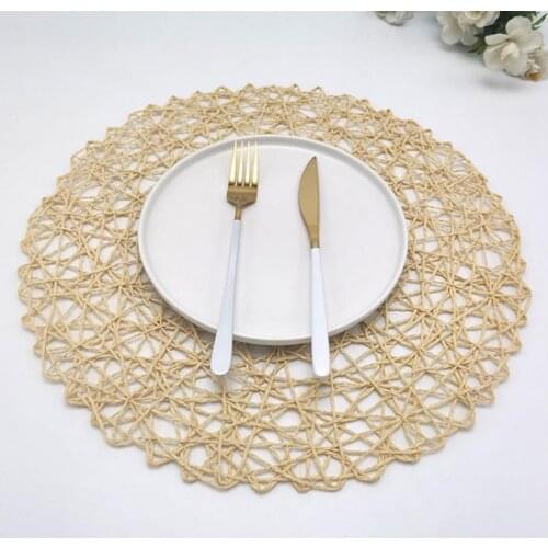 Bowl Mat Multifunctional Wear Resistant Paper Home table Decoration Placemats for Cafes