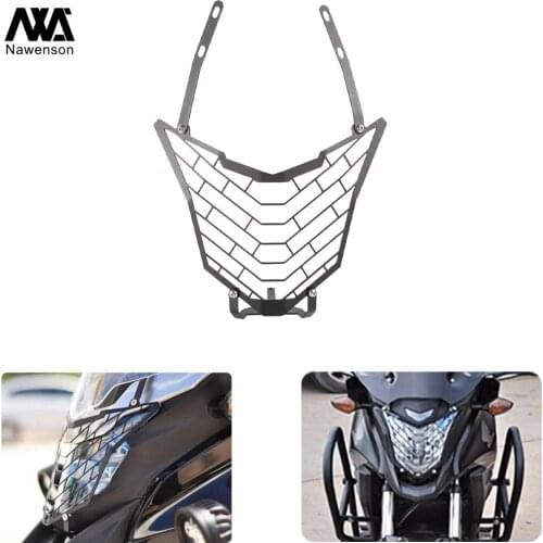 For CB500X 2016-2017 Motorcycle stainless steel Headlight Grille Guard Protective Cover Headlight Protector