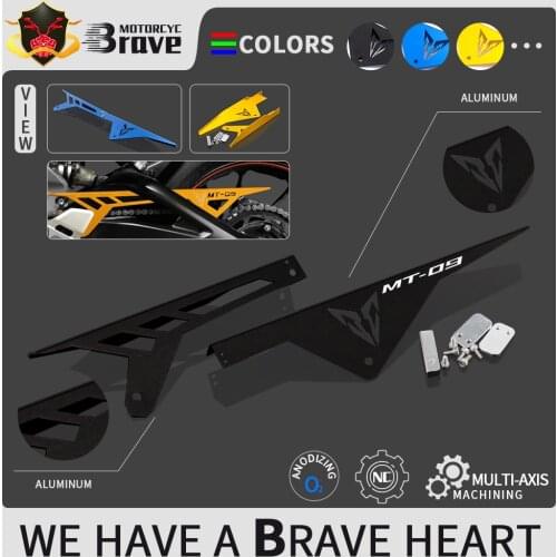 For Yamaha MT 09 / abs / street rally 2014 2015 2016 Motorcycle Chain Belt Guard Cover Tracer 900 14 - 2017 MT09 Tracer900