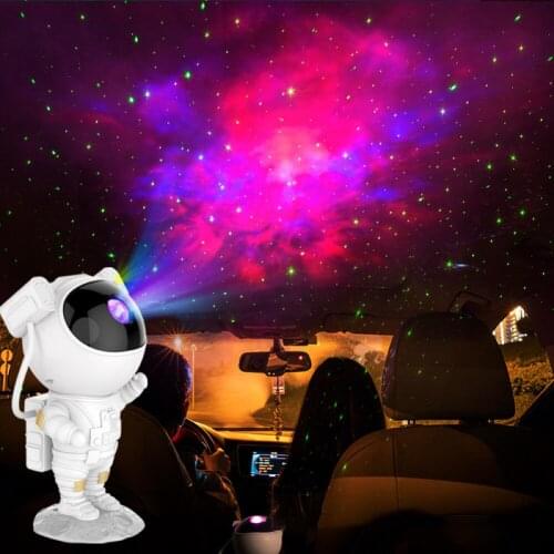 Space Projector Astronaut Ocean Wave Starry Sky Projector Bedroom Home Decor for Childrens Night Light Gifts Galaxy Projector