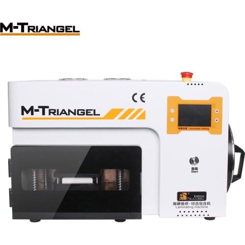M-Triangel Phone lcd Repair Vacuum Laminating And Bubble Remover With 5 sets of molds for Iphone Samsung Huawei LCD refurbish