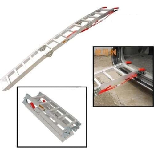0.9M--2M motorcycle Aluminum rampway folding auto wheel road way tire repairing tool