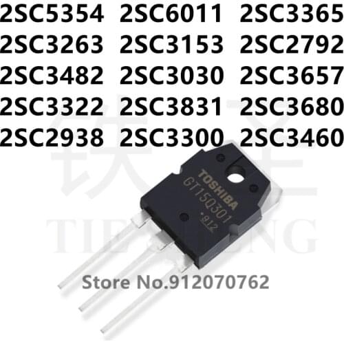 10PCS 2SC5354 2SC6011 2SC3365 2SC3263 2SC3153 2SC2792 2SC3482 2SC3030 2SC3657 2SC3322 2SC3831 2SC3680 2SC2938 2SC3300 2SC3460