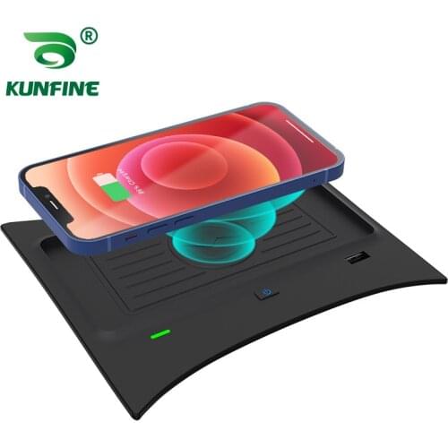 10W Car Wireless Charger for Nissan X-Trail 2014-2021 Cordless Charge Board Fast Charging Adapter Plate Quick Charger Pad