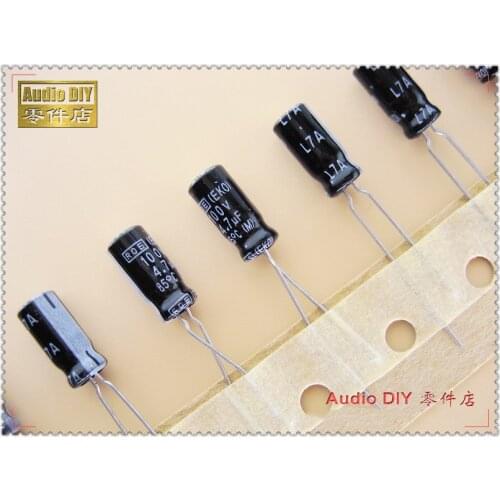 20PCS/100PCS EKO Series 4.7uF 100V 100V4.7UF Electrolytic Capacitor