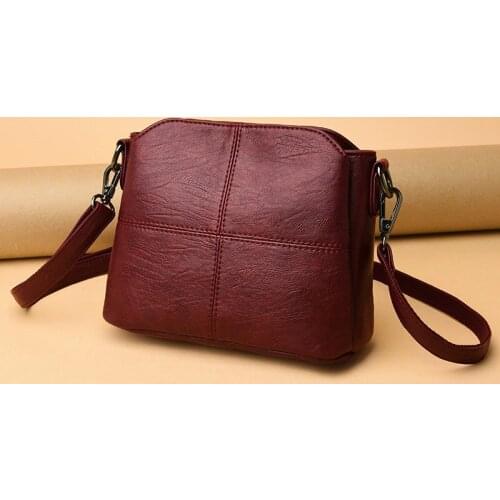 2021 New Main Ms Leather Handbags Women Bags Artificial sheepskin Ladies Shoulder Crossbody Hand Bags for Women
