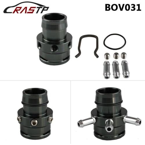 RASTP Car Turbo Boost Tap Adapter Oil Catch Tank Exhaust Plug For VW Golf Audi 1.8T 2.0T EA888 Engine RS3-BOV031