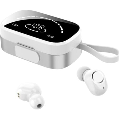 TWS Bluetooth Earphones 3500MAh LED Display Charging Box Wireless Headphones Sports Waterproof Earbuds Headsets