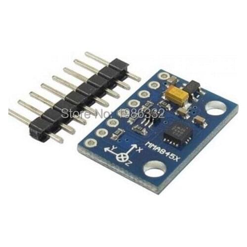 WS16 Digital 3-Axis MMA8452Q (MMA7361) Triple Axis Acceleration Precision Tilt Sensor module MMA8452 Accelerator Connector