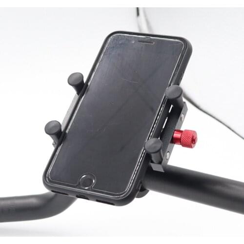 Motorcycle Bike Handlebar Holder Mount Heavy Duty For Cell Phone GPS