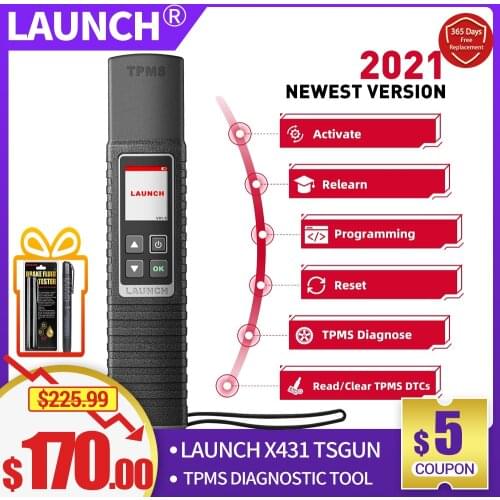 LAUNCH X431 TSGUN Tire Pressure Detector Handheld X-431 TSGUN TPMS Sensor Activator Learning Programming Car Diagnosis Tool