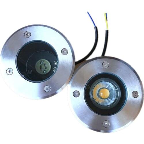 IP68 Waterproof 7W Square COB LED Underground Light Outdoor Ground Garden Path Floor Buried Yard Spot Landscape GU10 or MR16