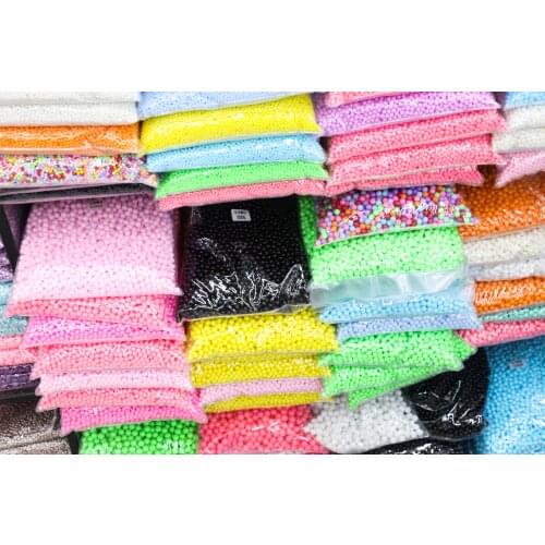 3/4/5/6/8mm Optional Non-Hole Solid Color ABS Imitation Pearl Bulk Garden Beads DIY Jewelry Decorative Beads round