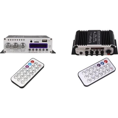 Kentiger V10 Amplifier Bluetooth Hi-Fi Class-Ab Stereo & Kentiger Hy - V11 Bluetooth Amplifier