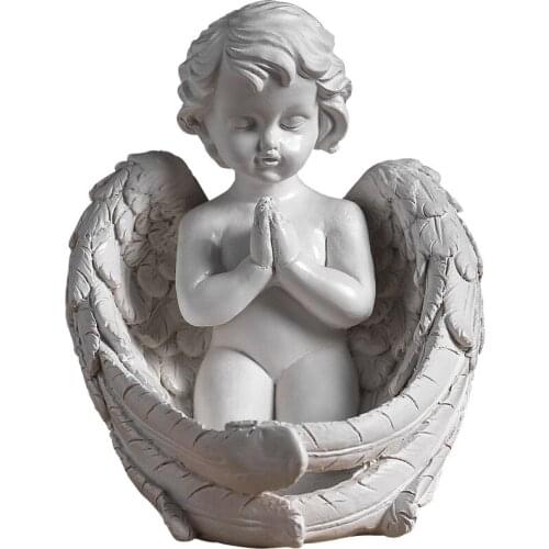 STORE SHOWCASE DECORATION SCULPTURE RESIN ANGEL BABY MINIATURE MODEL FIGURINES JEWERLY STORAGE HOME DECOR ORNAMENTS WEDDING GIFT