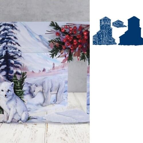 Sunny Sanctuary Metal Cutting Dies Scrapbook Diary Decoration Stencil Embossing Template DIY Greeting Card Handmade 2021 New