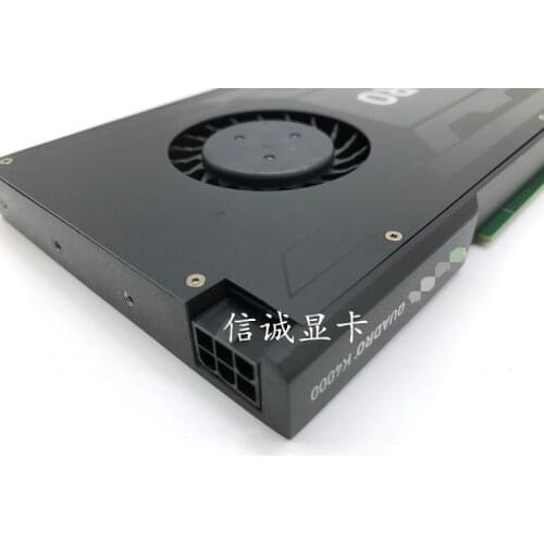 Original Quadro k4000 3G professional graphics card CAD plane 3D design video clip UG modeling 4K