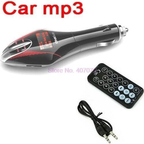 By DHL/Fedex 100pcs Car MP3, Car MP3 Player & USB with FM Transmitter Remote Control freeshipping dropshipping