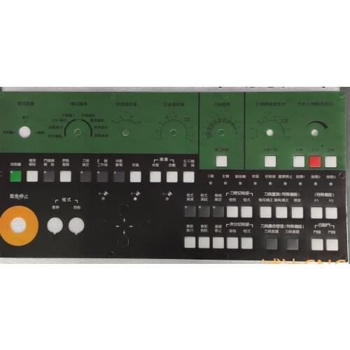 For Taichung machine tool operation panel button film CNC machine tool CNC operation panel button film
