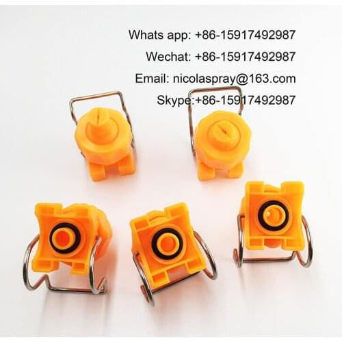 Clip eyelet nozzle,pipe Single clamp Cleaning nozzle,Water Spray Clamp Nozzle With Adjustable ball,Pretreatment coated nozzles