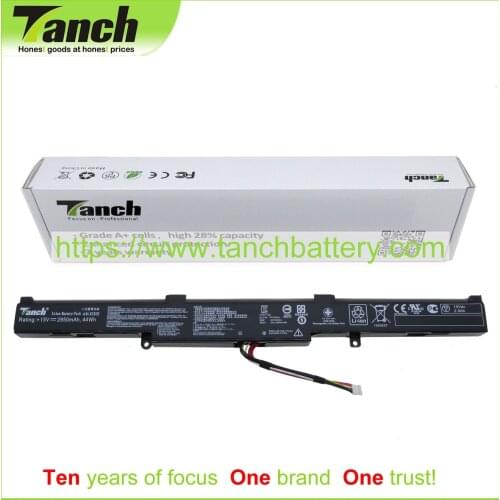 Tanch Laptop Battery for ASUS 0B110-00220100 CS-AUX450NB LC41LG130Q-7 A450 X751LB X751SJ F751MD R752MA 15V 4cell