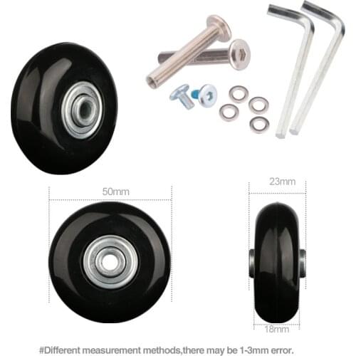 Trolley universal wheel accessories luggage trolley wheels wheel aircraft wheel maintenance shock absorption 20 inch 26 inch