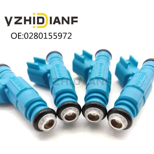 6x 0280155972 fuel injectors nozzle For Liberty- 3.7L V6 2002-2003 for DODGE&JEEP 53031099 53031099 Car Fuel Accessories Parts