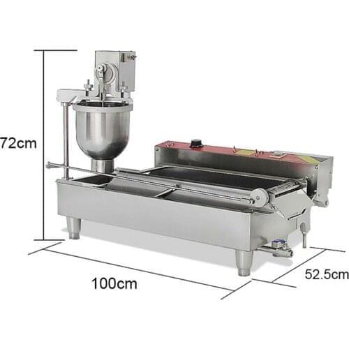 2021 industrial automatic oil fryer machine make donut/donut making machine/donut machine for sale