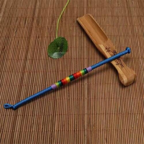 10 Mounted Color Lucky Charm And Friendship Wristbands Ms. MenS Fashion Jewelry Wholesale Hand-Woven Red String Bracelet