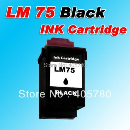 LM 75 (12A1975) black INK cartridge compatible for lexmark 75 LM 75 CJ-3200/5000/5700/5770/7000/7200/7200v/z11