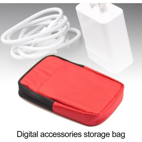 2.5 Inch HDD Bag External USB Hard Drive Disk Carry Mini USB Cables Case Cover Pouch Earphone Bag for PC Laptop Hard Disk Case
