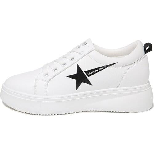 Round Toe Platform Low-Top Shoes Lace-Up Color Matching WomenS Shoes Water Platform WomenS Shoes