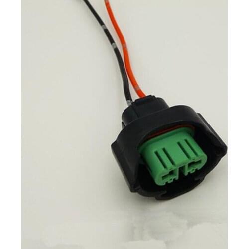 2pcs/lot 2 Pin/Way H11 H8 Headlight Plug Fog Light Lamp Connector With Wire Harness Cable Pigtail For Mazda Toyota 6189-0935