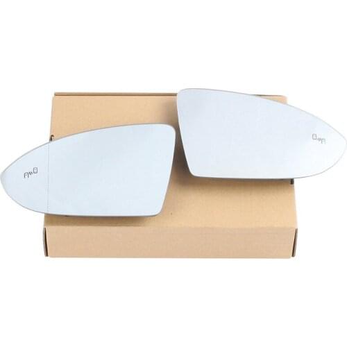 5G0 857 521 M Blind Spot Lane Change Assist Electric Power Heated Door Wing Lens Mirror Glass For VW Gt.i Golf MK7 e-Golf
