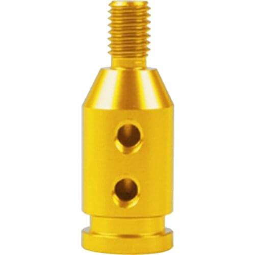 Aluminum Shift Knob Adapter for BMW Mini Non Threaded Shifter 10x1.5mm Golden