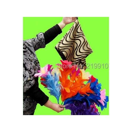 Free Shipping Silk To Four Bouqets -- Magic Trick, Fun Magic, Party Magic