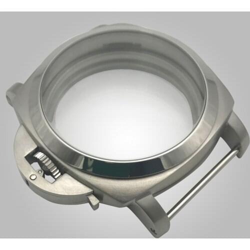 47MM Anti-scratch Watch Cover Shell Stainless Steel Case for ETA 6497 6498 Movement for ST3600 ST3620 Watch Movement Repair Part