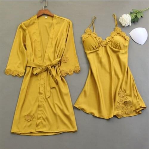 COLOR OF HEART Women's Silk Robes