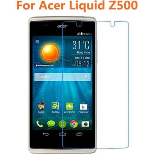 For Acer Liquid Z500 Tempered Glass Protective Film Explosion-proof Screen Protector Acer Liquid Z500 Guard pelicula de vidro