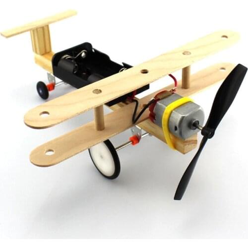 Electric Taxi Aircraft Taxiing Glider Wind Air Power DIY Science Technology Small Inventions Scientific Experiments Toy