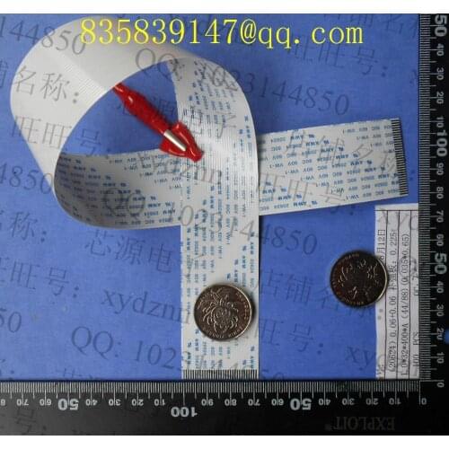 FFC cable 1.0 pitch-32pin-400mm-A same direction flexible flat cable ROHS customization is available