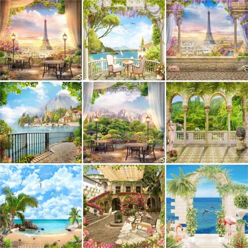 Yeele Colorful Heart Balloon Fantasy Fun Birthday 3D Photography Background Customized Photographic Backdrops For Photo Studio