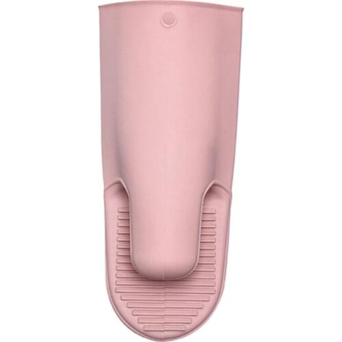 Hot Pot Mitts Cooking Heat Resistant Kitchen Mitts Silicone Microwave Glove BBQ Oven Baking