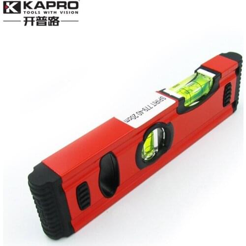 KAPRO high precision aluminum alloy decoration home use Multi-functional Mini spirit level