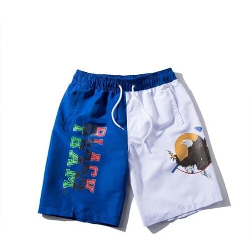 Tailor Pal Love mens beach short pants quick-drying surfing and wading printed pants suitable for summer casual sports