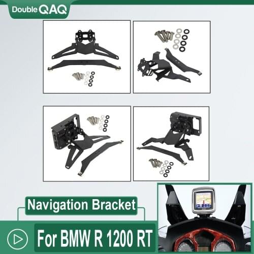 New Navigation Bracket For BMW R 1200 RT R1200RT GPS Phone Holder Below 2009 2010-2019 2018 2017 2016 2015 2014 2013 2012 2011