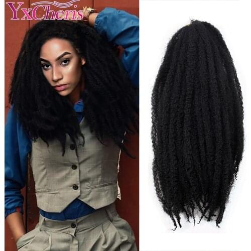 Crochet braid hair ombre braiding hair fake afro kinky curly hair marley bob 99J #118 color Yxcheris